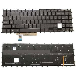 Laptoptoetsenbord voor SAMSUNG 750QCJ NP750QCJ NT750QCJ Grijs US Verlicht