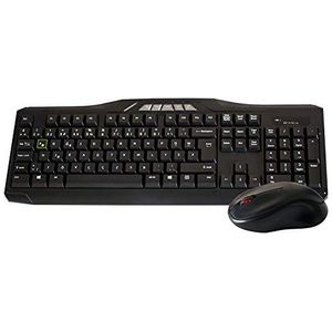 ELBA EC-226 F USB ZWART DRAADLOZE TOETSENBORD MUISSET