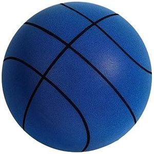 Mini spons basketbal, schuimbal rubberen basketballen strandbal kleine springballen geweldig binnen- en buitenplezier voor kinderen volwassenen blauw