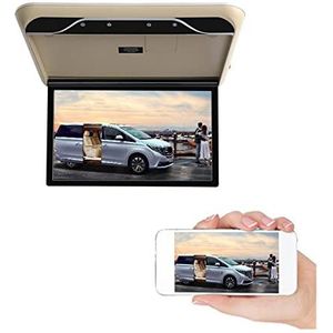 Draagbare dvd-speler voor videospelers op hoofdsteunen in auto's 19 Inch Auto Monitor Hd Lcd-scherm Auto Video Playe 1080P Auto Plafond Dak Mount Display Draagbare Multimedia Tv Link met HD-roterend s