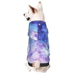 Hond hoodie, Galaxy Slapen Kleding Mode Hond Pyjama Zachte Hoodies Voor Kleine Medium Hond Kat XL