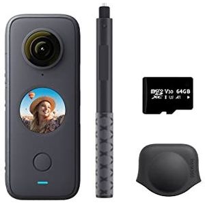 Actiecamera Actiecamera 4K30fps WiFi-camera Waterdichte actiecamerastabilisatie, touchscreen, AI-bewerking, live streamen (Color : Starter Kit, Size : 1)