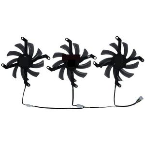 3 stuks/set grafische kaartventilator T129215SU GPU-koeler voor Leadtek WinFast GTX 1080 voor HURRICANE voor GEEKSTAR RTX 2080 voor Storm OC