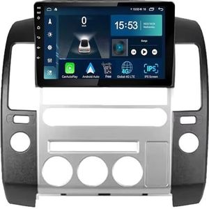 Android autoradio voor Nissan Pathfinder R51 2004-2009, 9 inch touchscreen autoradio Autoaccessoires met GPS Bluetooth FM RDS HiFi WiFi(F4 4+64G)