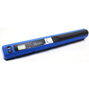 Draagbare scanner A4-formaat documentscanners 900DPI hoge snelheid handscanner (blauw)