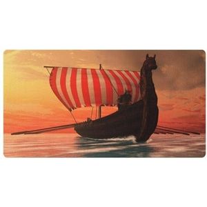 Viking boot zeilen naar nieuwe kusten keukenmat, antislip wasbaar vloertapijt, absorberende keukenmatten loper tapijten voor keuken, hal, wasruimte