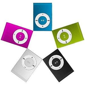 Mini MP3-speler zonder scherm TF kaart upport 3,5 mm USB 2.0 Mallalah met draagbare clip muziek