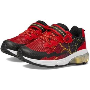 Stride Rite Jongens M2p Lightning Sneaker, Rood/Excursie, Effen (Getaway Solids), Rode Excursie Effen Getaway Solids, 31 EU