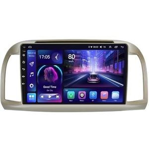 Android-autoradio compatibel met Nissan March (K12) Micra (K12) 2002-2010 Autostereo Multimedia Videospeler Navigatie(6G-64G M C Carplay)