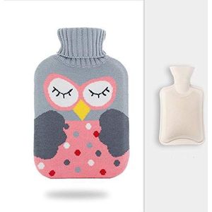 DieffematicRSD Warmwaterkruik Water 1000 ml Heet waterfles rubber warm waterfles NUANSHOU (Color : N)