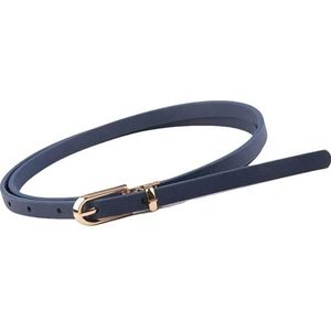 YIMAISZQ women's thin belt Fashion Black Blue White Pink Red Women Belts Skinny Waistband Pin Buckle Adjustable Summer Dress Jeans Strap Belts-dark 1x108cm-pu Needle