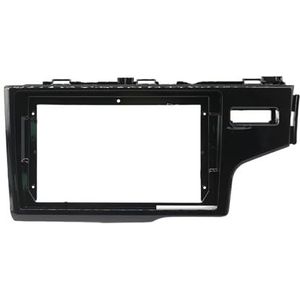 Compatibel met HONDA FIT/JAZZ 2013-2015 (9 inch UV Zwart) Autoradio Fascias Android GPS MP5 Stereo Speler 2Din Hoofdeenheid Panel Dash Frame (RHD FRAME)