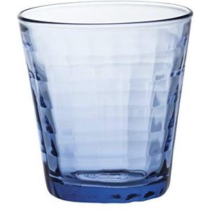 Duralex 22 cl Prisme Marine Glas, 4 stuks, blauw