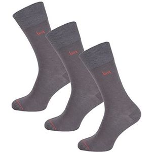 Undiemeister Grijze Sokken - Lava Rock 3-Pack - Maat 43-46