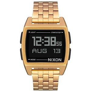 Nixon Digitaal herenhorloge met roestvrijstalen armband, goud, Eén maat, armband