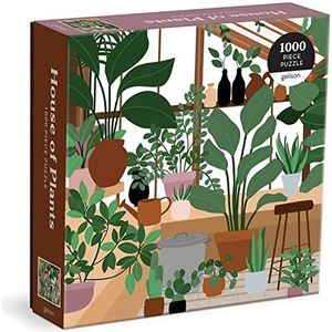 Galison 9780735371910 House of Plants Jigsaw Puzzle, Multicoloured, 1000 Pieces