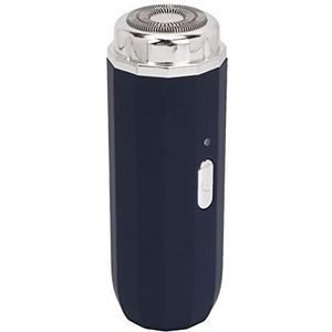 Elektrische Trimmer voor Heren, Waterdichte Baardtrimmer voor op Reis (Koningsblauw)