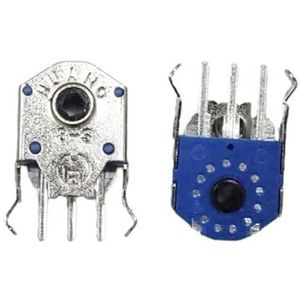 xbiez Precisies 2 Stks HUANO 8mm Blauw Cores Encoders voor GPROX Superlight Computer Muis, Soepele Navigatie