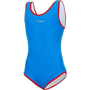 Zagano Badpak voor meisjes, badpakken voor meisjes, badmode voor meisjes, badpak voor kinderen, uv-bestendig, gemaakt van comfortabel materiaal, zwempak voor kinderen, Havai, 140