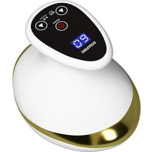 INTCHE Thuis Elektrische Guasha Schrapen Massage Cupping Body Massager Vacuüm Blikken Zuignap Verwarming Vetbrander Massager Duurzaam Eenvoudig Installeren Gemakkelijk te gebruiken
