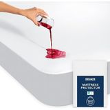 Dreamzie - Matrasbeschermer 150x190 - Duurzame en Waterdichte Matras - Matrasbeschermer 150x190 cm - Optimale Bescherming en Ademend