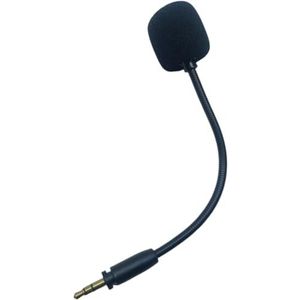 sodeber Vervanging Microfoon Voor Gaming Hoofdtelefoon Met 3.5mm Plug Noise Cancellation Spons Sleeve Zwart