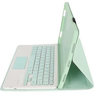 toetsenbordhoes voor Tablet, Nauwkeurige Uitsparing Tablet-toetsenbordhoes 360 Graden Bescherming Elegant Afneembaar voor P11 2020 (Licht groen)