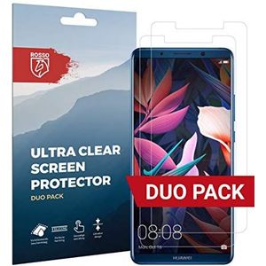 Rosso Screen Protector Ultra Clear Duo Pack Geschikt voor voor Huawei Mate 10 Pro | TPU Folie | Case Friendly | 2 Stuks
