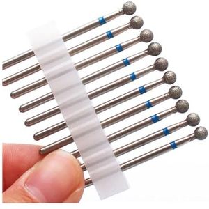 ApuaVireo&Co Nagelboorset for manicure, 10-delige diamantfrees for elektrische manicuremachine, veelkleurig(10pc no14)