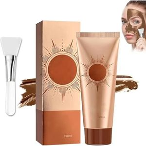 Onlimerr, Onlimerr Facial Mask, 3.38oz Onlimerr Herbal Peel-Off Facial Mask, Onlimerr Mask for All Skin Types, Improve Skin Texture, Brighten Skin Tone, and Restore Skin Elasticity