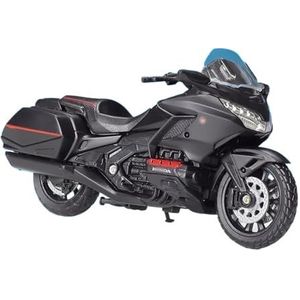 Elektrische legering motorfiets Voor HON&DA Voor Gold Wing 2020 1:18 Diecast Legering Speelgoed Motorfiets Model Auto Sport Race Motor Voertuig (Color : B)