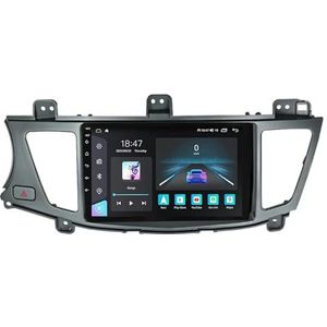 Android 14 GPS Navigation Stereo voor Kia Cadenza K7 2011-2012 9 Inch 2 Din Car Stereo Radio met CarPlay AHD Omgekeerd beeld Bedieningselementen op het stuur Bluetooth(H8 8G+256G)