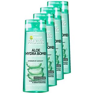 Garnier Fructis Aloë Hydra Bomb Shampoo voor normaal tot gedehydrateerd haar, 1 l, 4 stuks