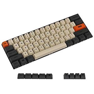 YMDK Carbon Dye Sub 108 87 61 Key Mac Keys Dikke PBT OEM Profiel Keycap voor Standaard 104 TKL 60% MX Schakelaars Toetsenbord (alleen Keycap) (61 Plus Mac)