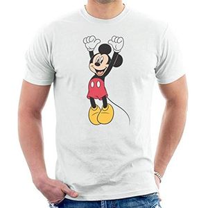 Disney Mickey Mouse Jump voor Joy Heren T-Shirt