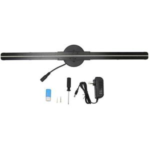 Hologram-ventilator, 3D-hologramventilator 16,5 inch 2000x224 WiFi 3D-projector met 224 LED-lichtkralen