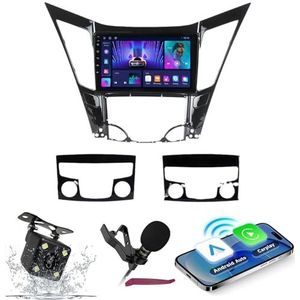 Android 14 Autoradio Navi voor H-yundai Sonata 8 (2009-2014) 9 ""Screenradio met draadloze carplay Android-auto GPS-navigatieondersteuning Bluetooth 5.0 HIFI FM 5G-WiFi SWC MIC,M150s