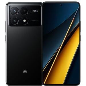 Xiaomi POCO X6 Pro Smartphone 12 GB RAM 512 GB ROM, Dimensity 8300-Ultra, 6,67 inch AMOLED-display, 5000 mAh batterij 67 W Turbo Charging, 64 MP Triple Camera, Zwart