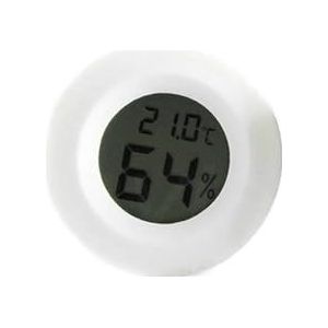 Mini Zwart Wit Digitale LCD Indoor Handige Temperatuursensor Vochtigheidsmeter Thermometer Hygrometer Gauge(Temperature humidity-03)