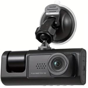 Dashcam 3 Kanaals Auto DVR HD 1080P 3-Lens Binnen Voertuig Dash CamThree Way Camera DVR Recorder Video Registrator Dashcam Camcorder Dash Camera (Size : 64g)