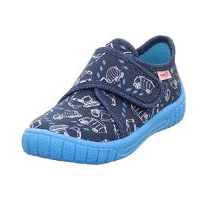 Superfit - Pantoffels - Donkerblauw - Klittenbandschoen met Klittenbandsluiting
