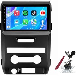 Android 14 Autoradio Navi voor F-ord F150(2008-2014) 9 Inch Touchscreen Multimedia Speler met Draadloze Carplay GPS Navigatie FM RDS Bluetooth 5G-WiFi SWC DSP,M700s