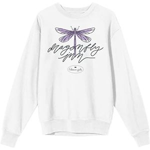 Bioworld Gilmore Girls Dragonfly Inn wit sweatshirt voor heren, Wit, S