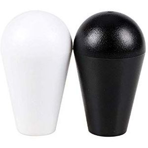 EG STARTS Ovale Balltop Arcade Joystick voor 2 spelers - Sanwa Joystick MAME Jamma Part (zwart & wit)