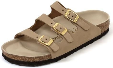 Birkenstock - Florida - Muiltjes - Beige - Nubuck