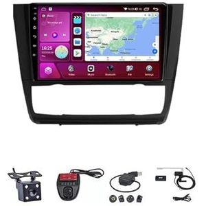 Android Touch Screen Car Stereo 10 Inch Car Stereo Radio Plug And Play Autotoebehoren Autoradio met Bluetooth En Navigatie En Achteruitrijcamera Voor BMW 1 Series E81 E82 E87 E88 AT 2004-2012(M300S