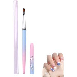 Nagelkunstborstels,1/15st Nail Art Design-borstels | Gel Polish Nail Art Design Pen Brush, Manicure Nail Art Tool voor Dames en Meisjes Abbto