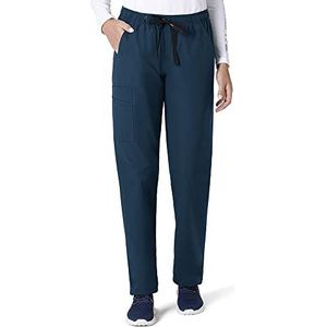 Carhartt Scrubs C55013 Unisex Force Modern Fit Elastische Taille Broek - Klein Kort - Caribisch Blauw