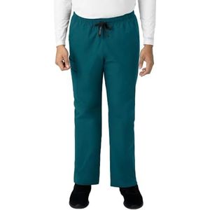 Carhartt Scrubs C55013 Unisex Force Modern Fit Elastische Taille Broek - 2X Tall - Caribisch Blauw