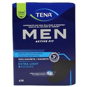 Tena - Mannen Beschermende Schild - Incontinentie Shields - 14 Stuks